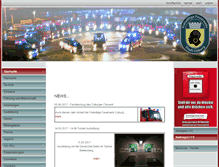 Tablet Screenshot of feuerwehr-coburg.de